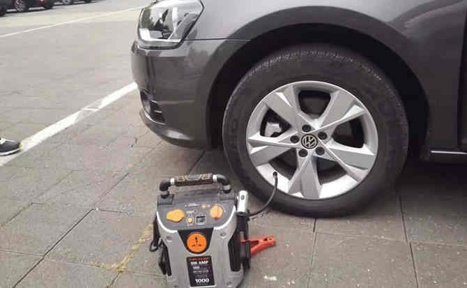 桥东区汽车搭电案例